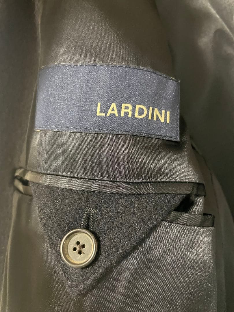 破格！美品　ラルディーニ　チェスターコート　44 ダークネイビー