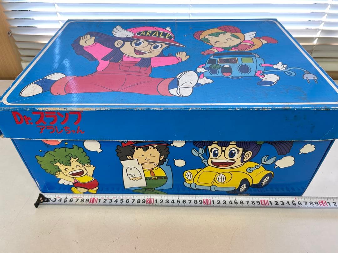 P496 1980年代 Dr.スランプ アラレちゃん おもちゃ箱 昭和レトロ