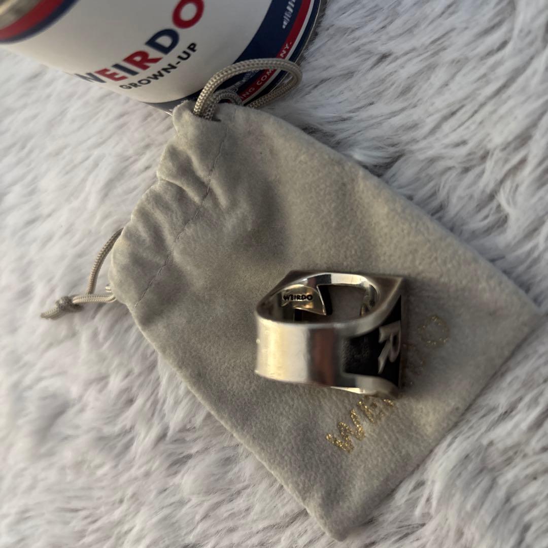 WEIRDO アイアンクロスリング