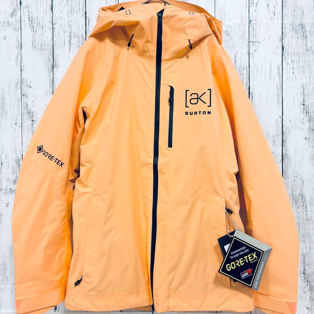 新品　バートン　ak　UPSHIFT　スノボ　ウェア　雪　ゴアテックス　橙　Ｓ