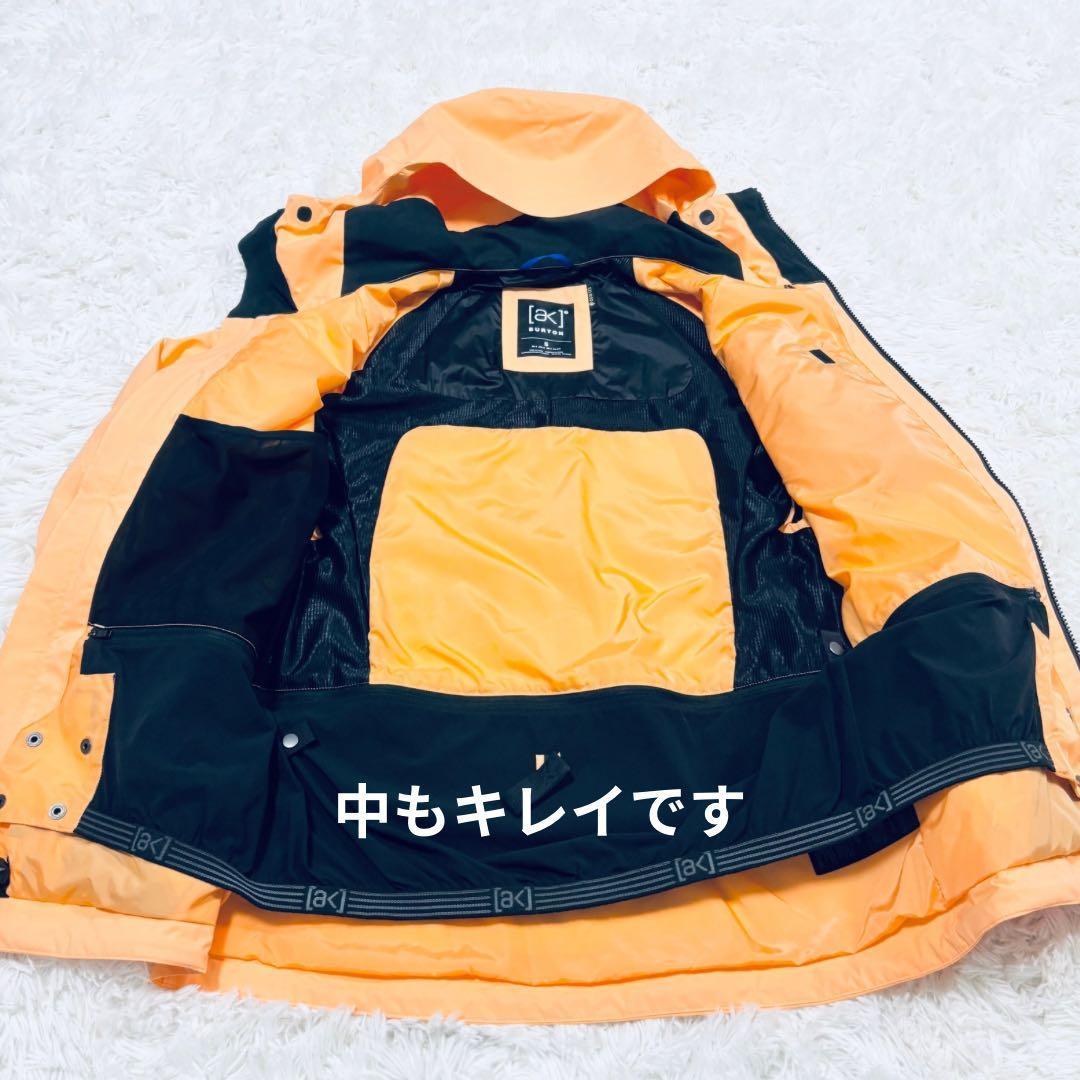 新品　バートン　ak　UPSHIFT　スノボ　ウェア　雪　ゴアテックス　橙　Ｓ