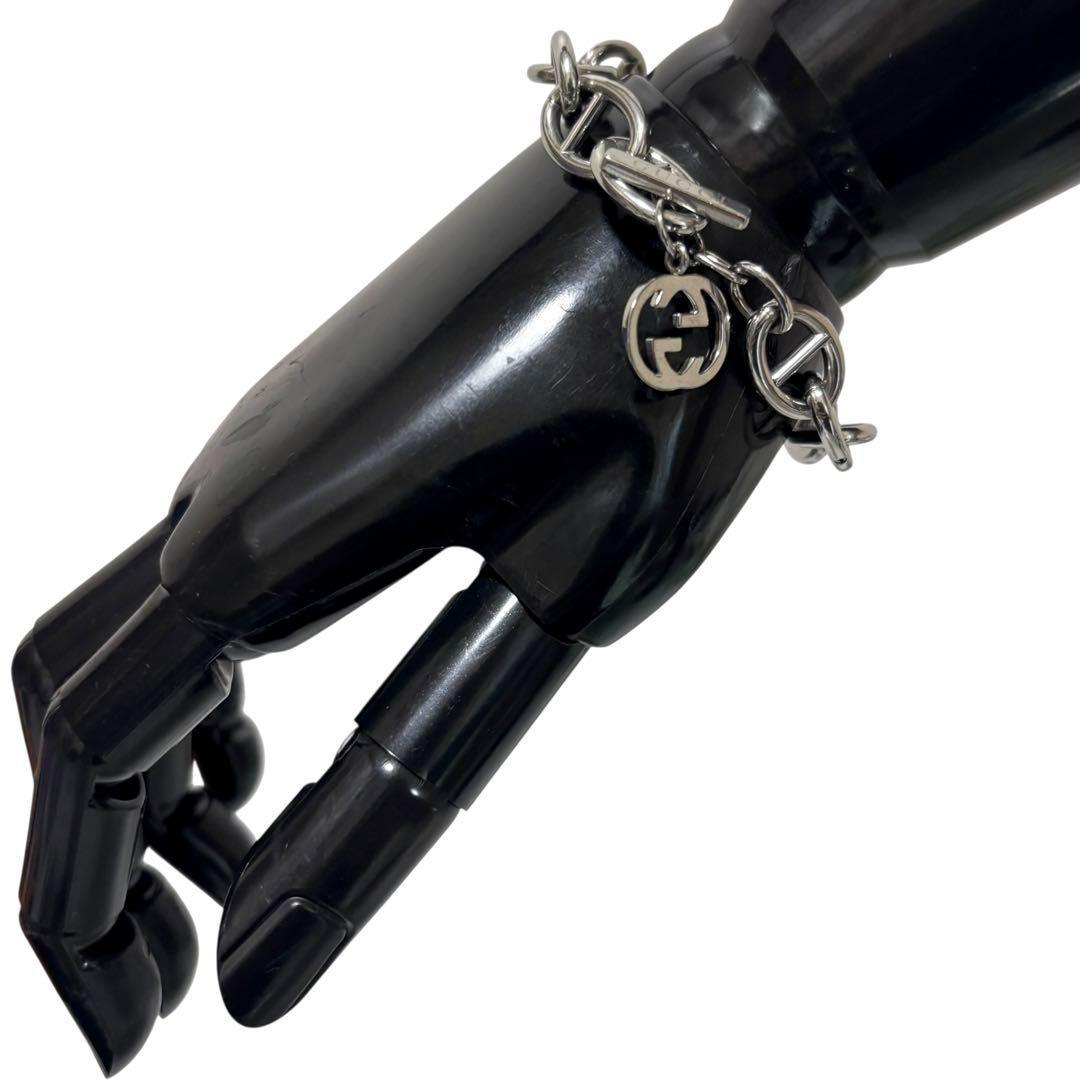 GUCCI グッチ トムフォード期 GG アンカーチェーンブレスレット