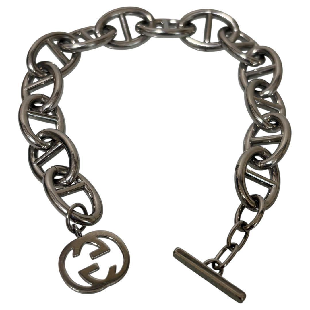 GUCCI グッチ トムフォード期 GG アンカーチェーンブレスレット