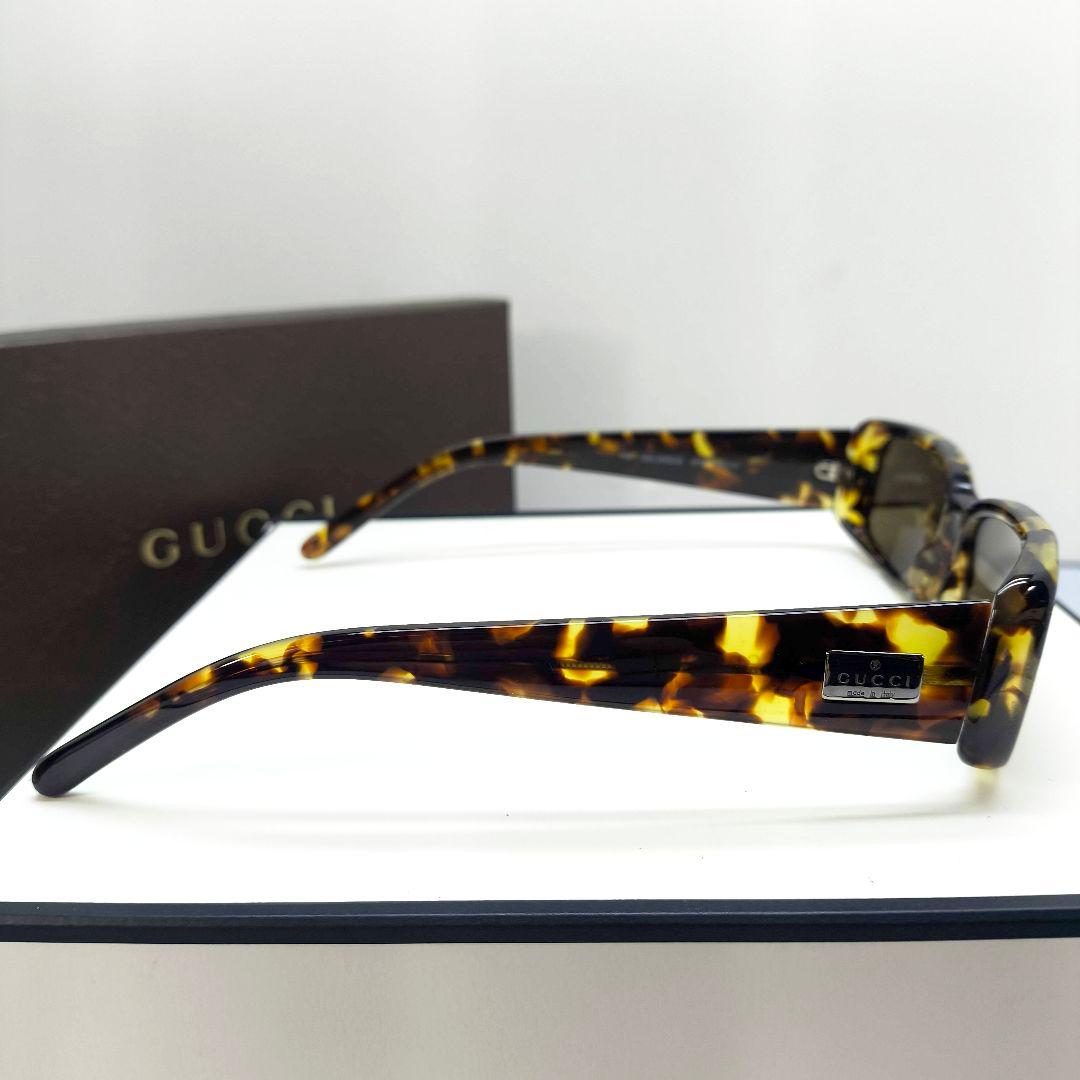 極美品 グッチ サングラス GUCCI GG アイウェア スクエア