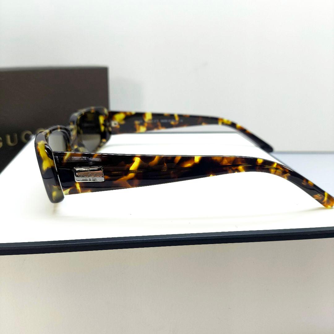 極美品 グッチ サングラス GUCCI GG アイウェア スクエア