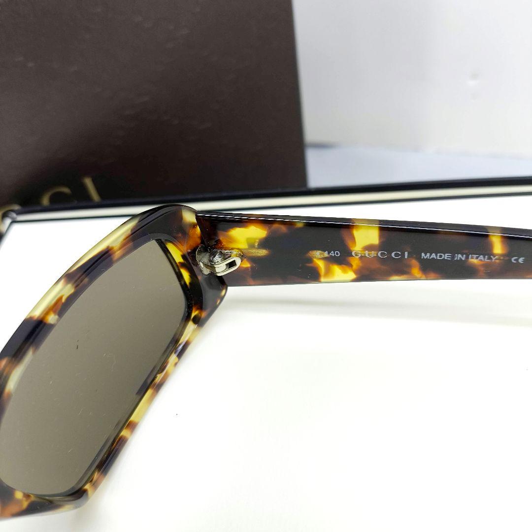 極美品 グッチ サングラス GUCCI GG アイウェア スクエア