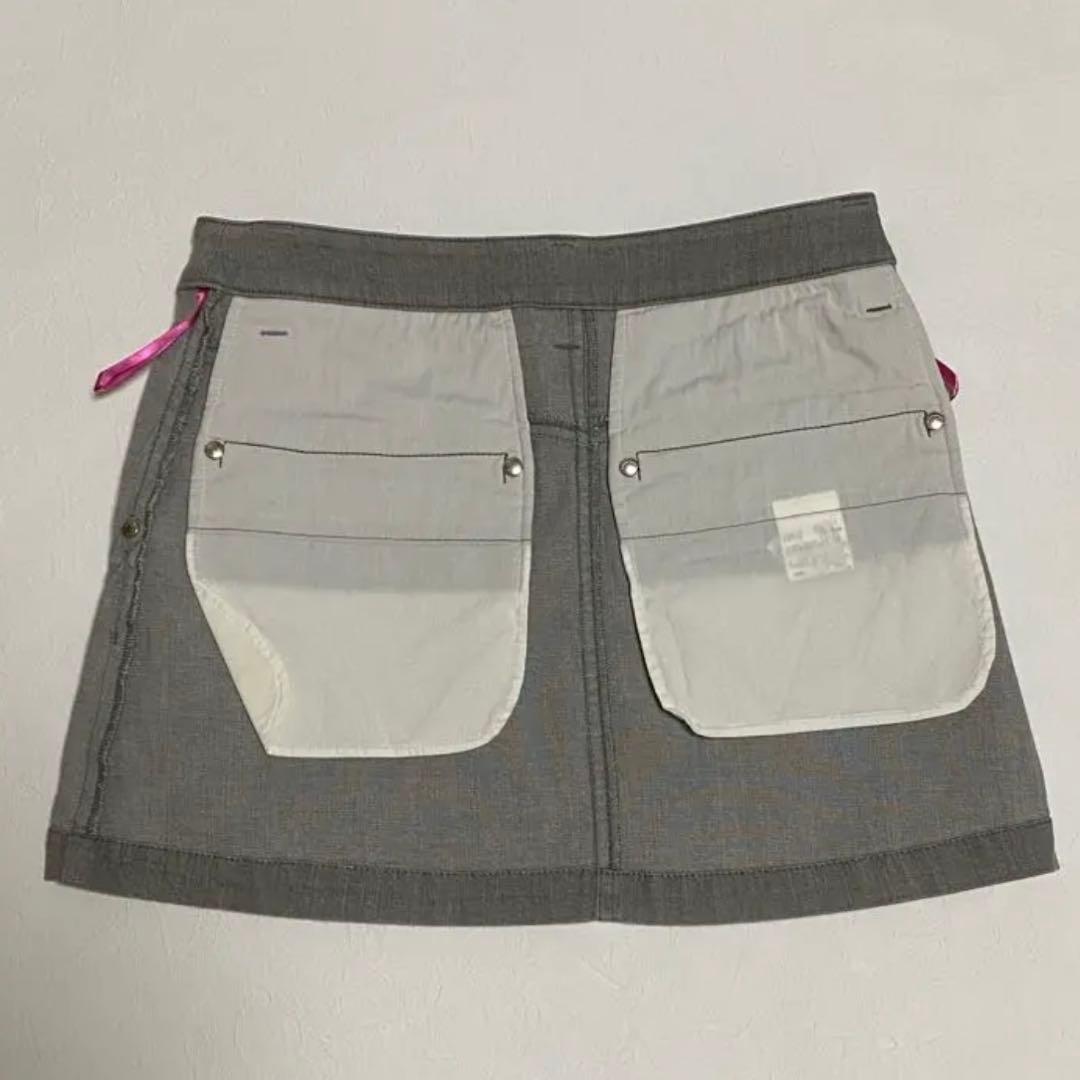 美品【パーリーゲイツ】レディースゴルフウェアストレッチスカート【0(S)サイズ】