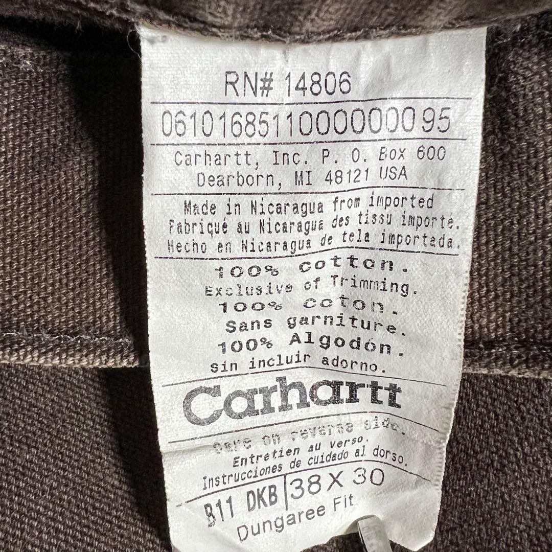 Carhartt（カーハート）ダックペインターパンツ/38/ブラウン/US古着