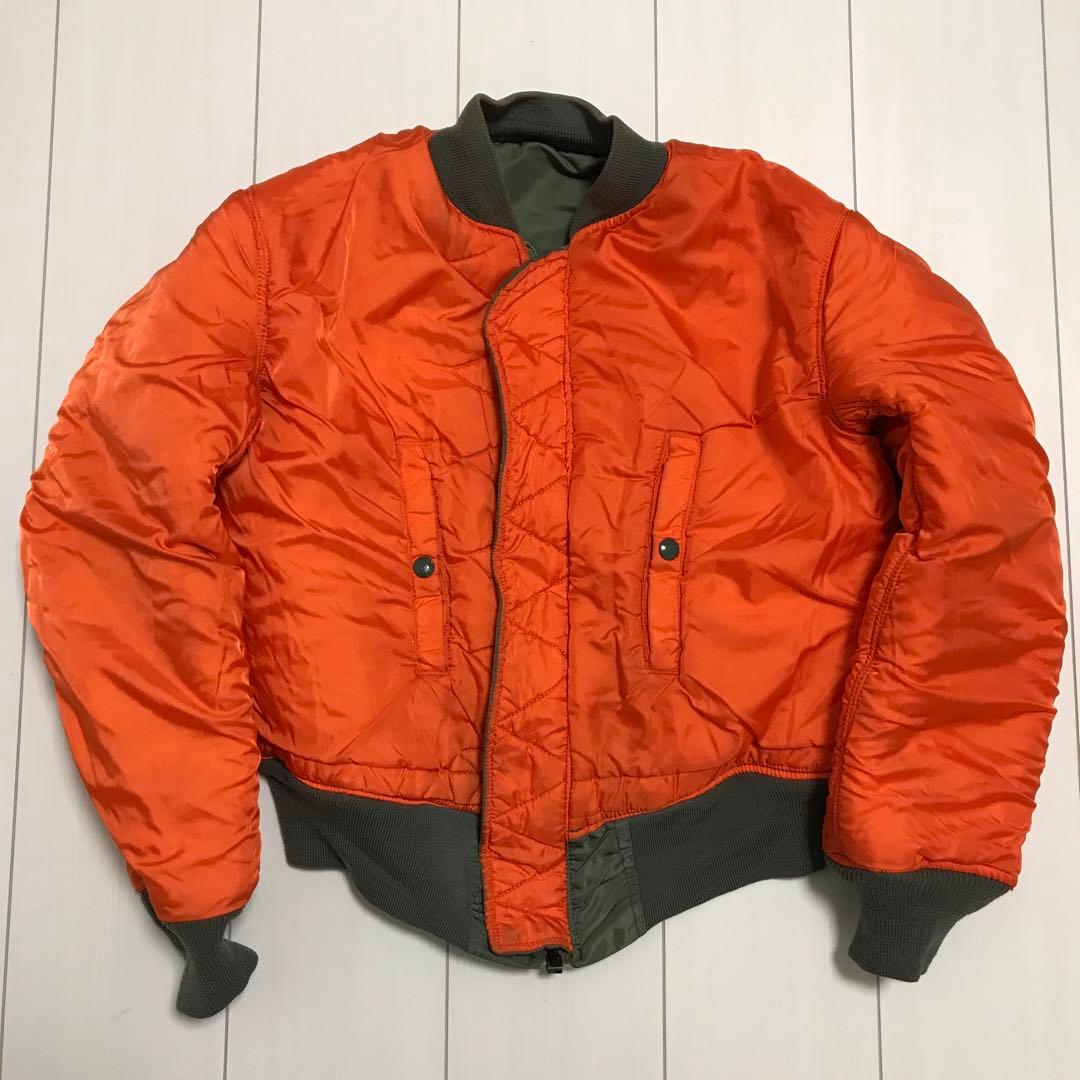 90'sビンテージ古着！アメリカ製 1969年 ALPHA社製 MA-1 復刻品 - メルカリ