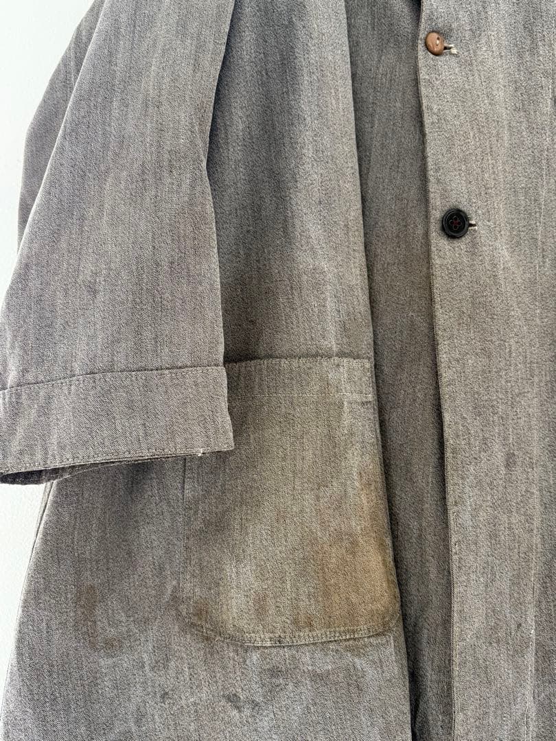 ジャケット・アウター 10s 20s Italian military chambray coat