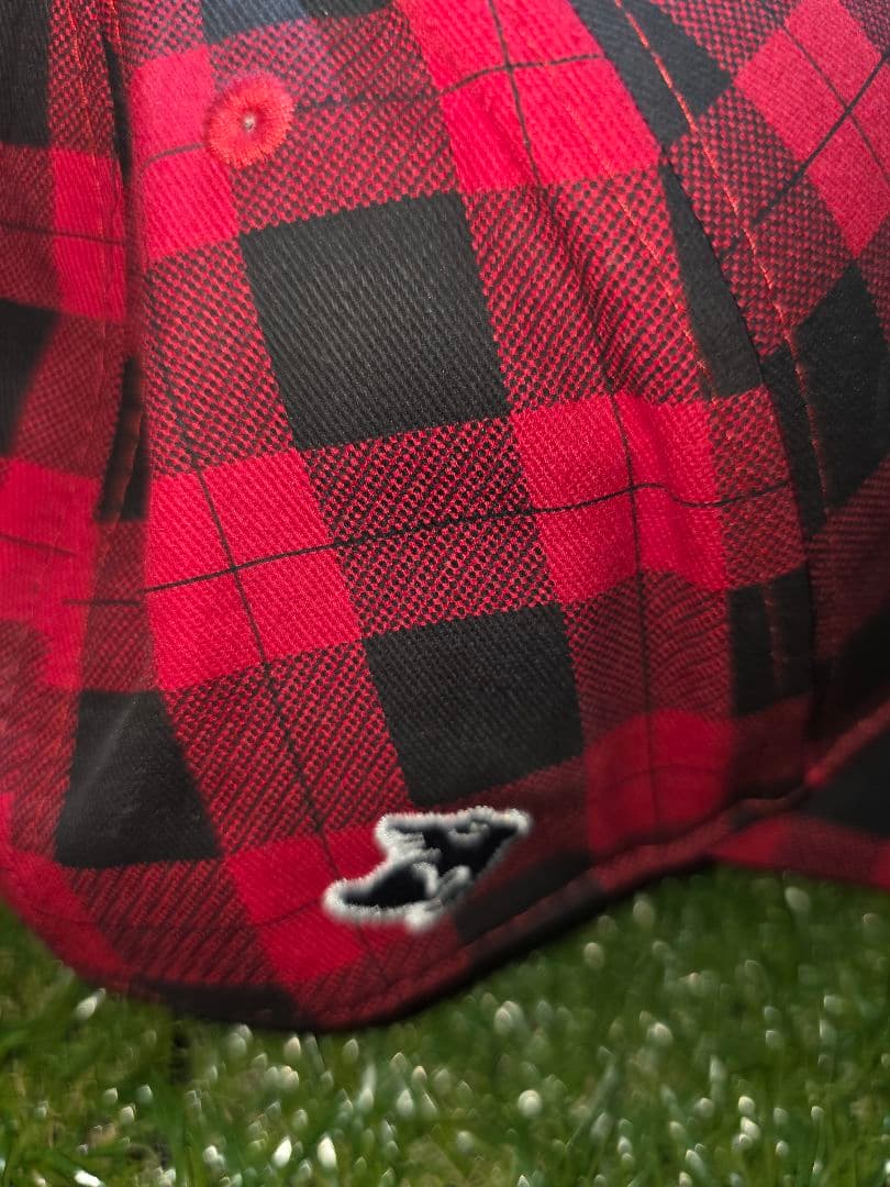 PEARLY GATES チェック柄 秋冬 パンツ＆帽子 セットアップ　【美品】