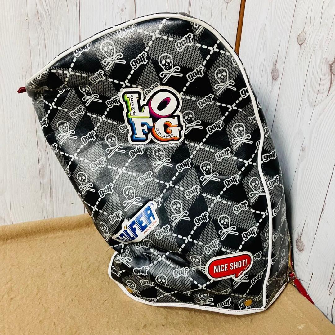 希少 MARK&LONA キャディバッグ Skull&Kilt 7分割 スカル柄 - メルカリ