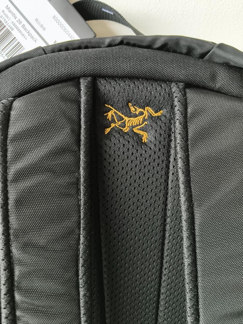 Arc'teryx 黒バックパック26L