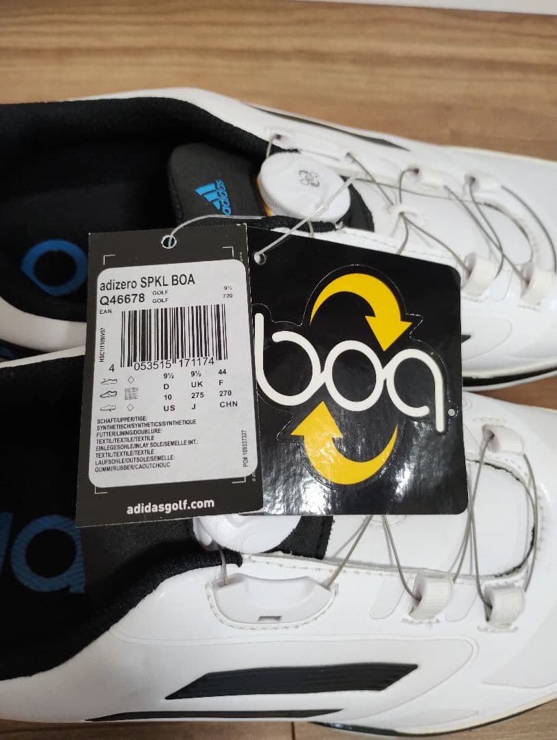【新品未使用】adidas adizero スパイクレス BOA 27.5cm