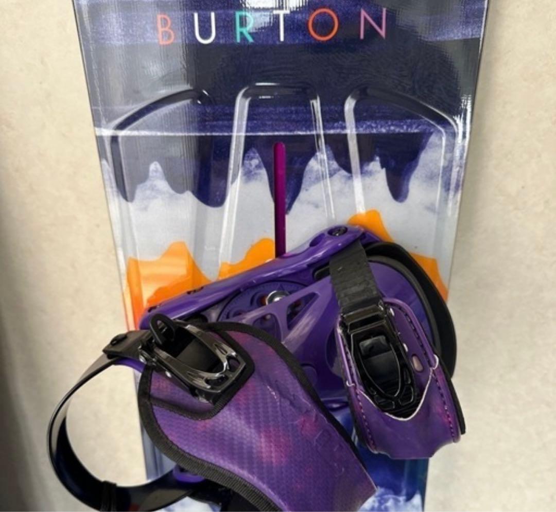 BURTON スノーボードセット（ボード、バインディング、バッグ、ワックス）
