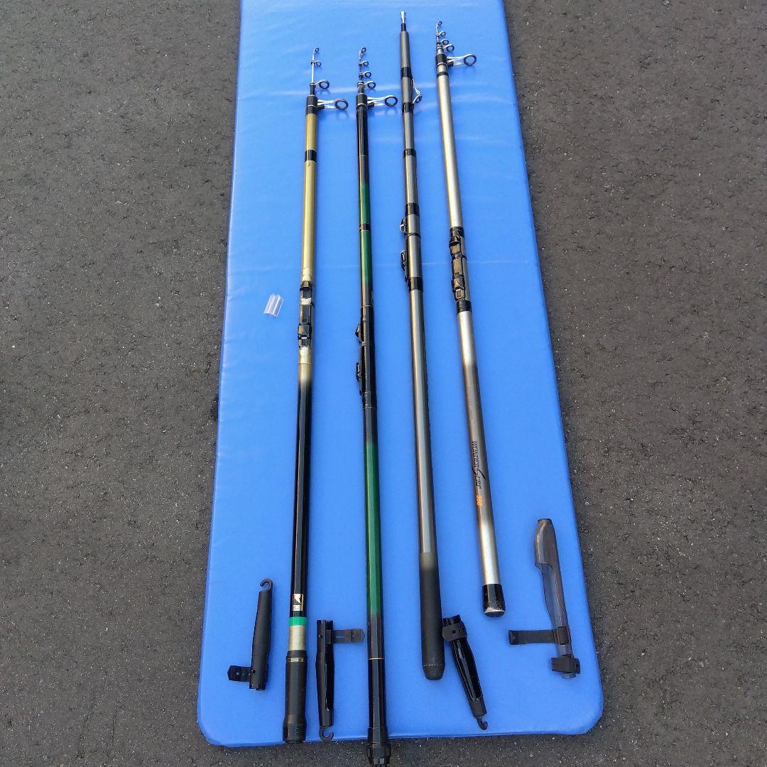 ダイワ 他 投竿4本セット 投げ竿4本セット ダイワ、オリムピック 投げ竿