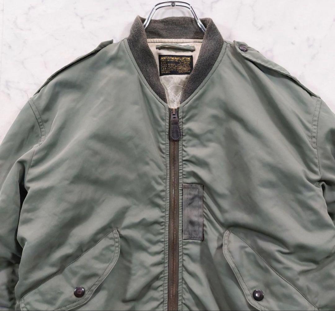 90s XL キャブクロージング L-2B フライトジャケット CONMER