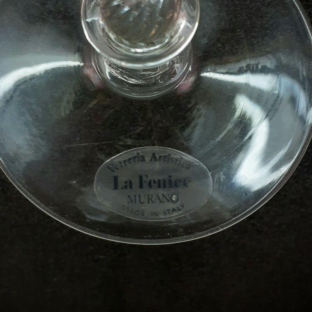 MURANO La Fenice ムラノ ラ フェニーチェ 双耳 ドラゴングラスの通販