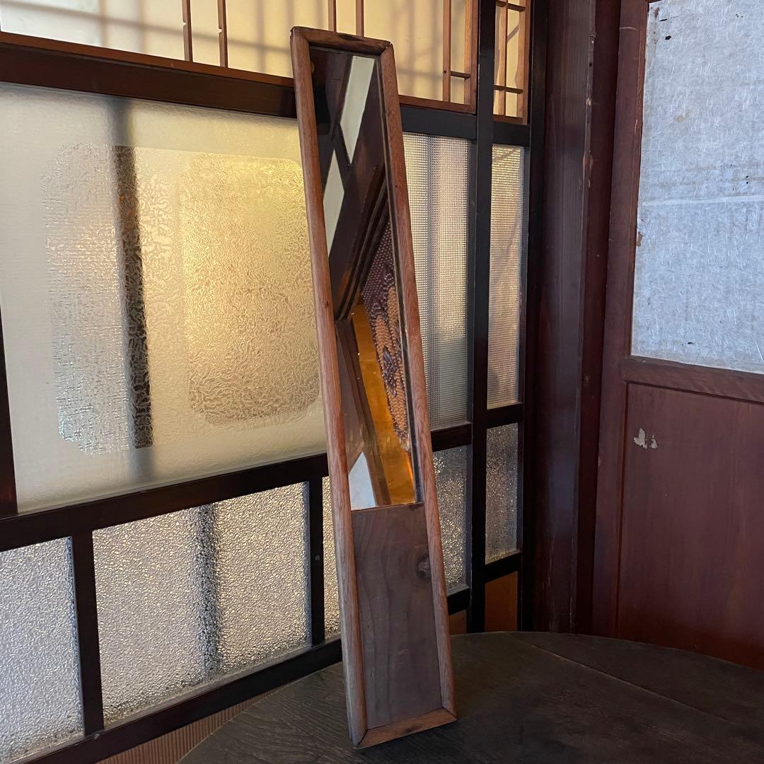 古道具　昭和レトロ　全身鏡　姿見　レトロ　昭和　鏡　ミラー　全身鏡　ヴィンテージ