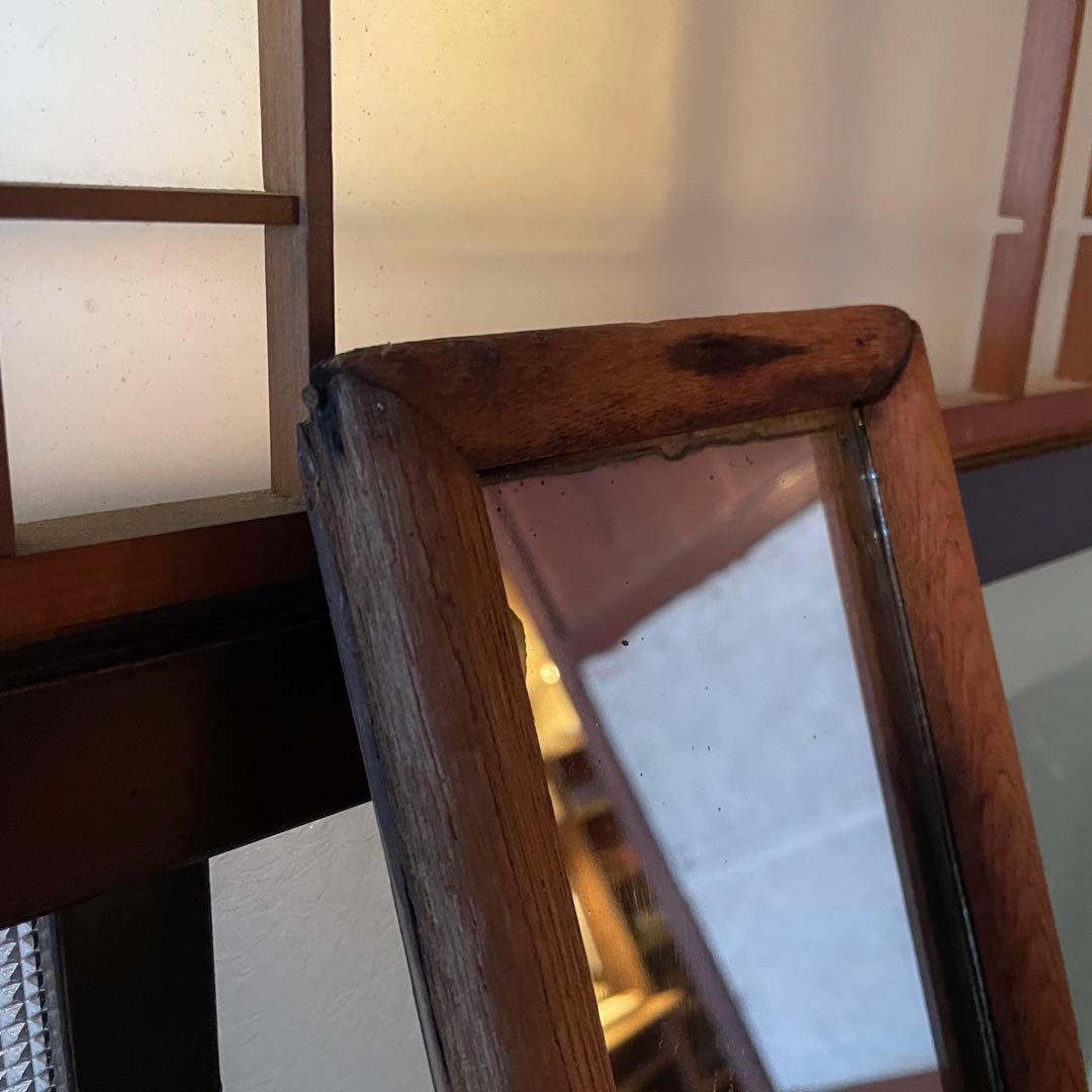 古道具　昭和レトロ　全身鏡　姿見　レトロ　昭和　鏡　ミラー　全身鏡　ヴィンテージ