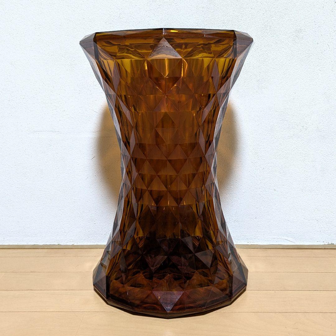Kartell STONE カルテル ストーン スツール アンバー 1