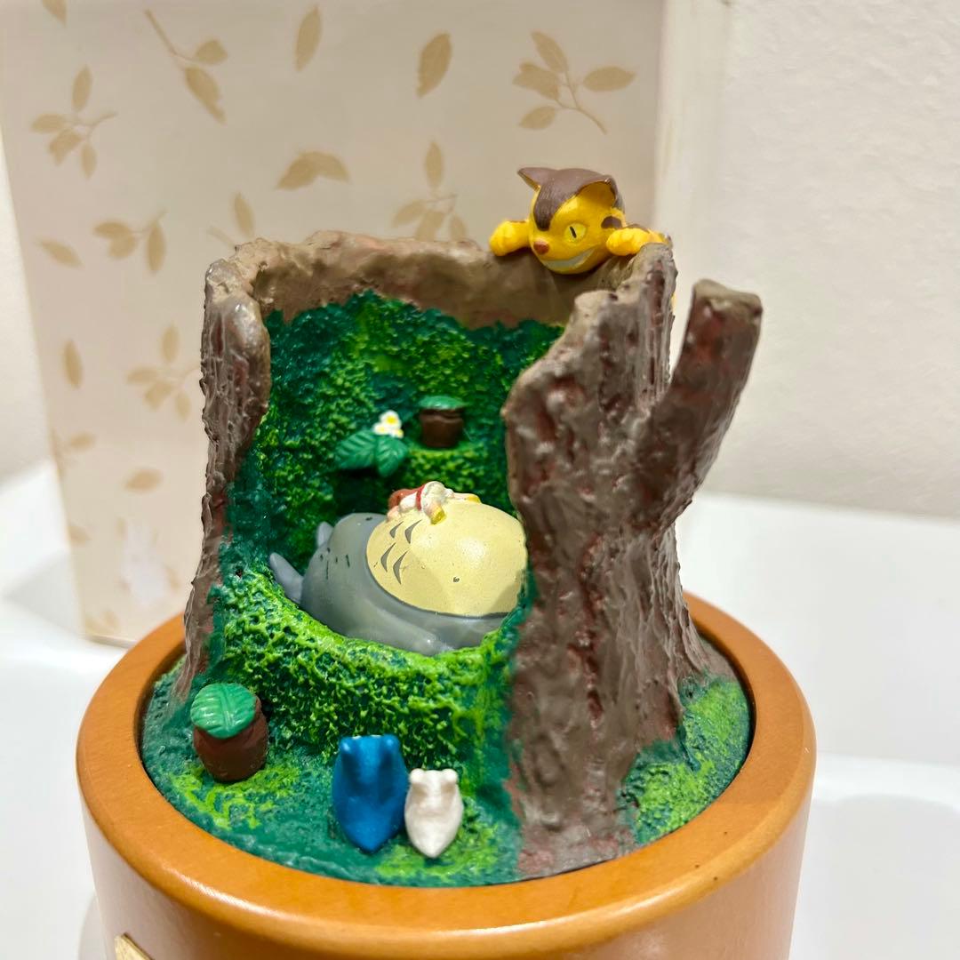 廃盤品 レア トトロ オルゴール 木の寝床 セキグチ ジブリ-「猫が
