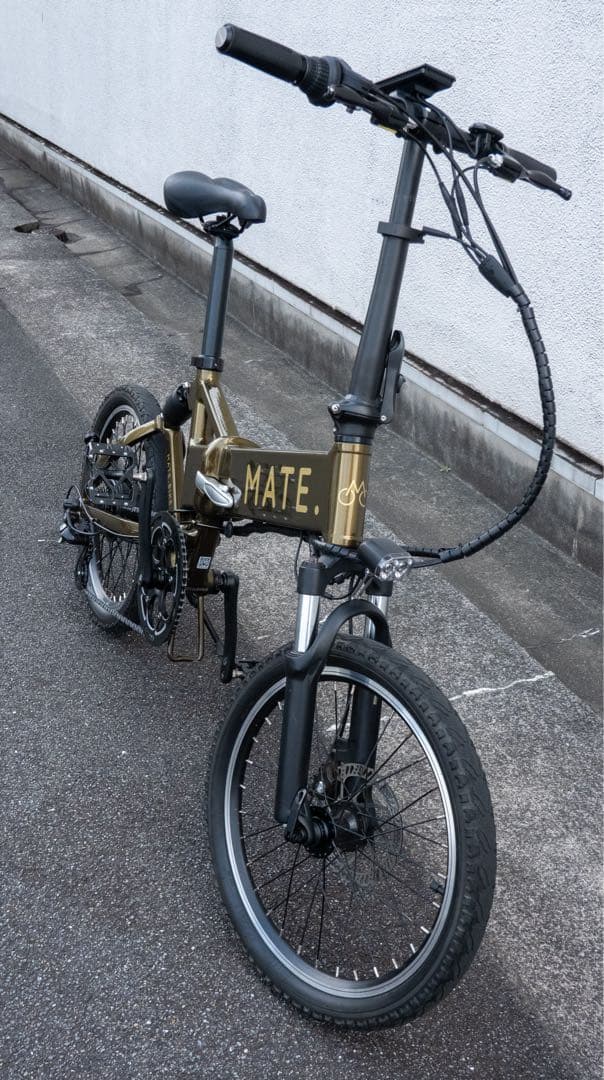 人気カラー】Mate City ゴールデンオリーブ23年式 極太タイヤで話題と