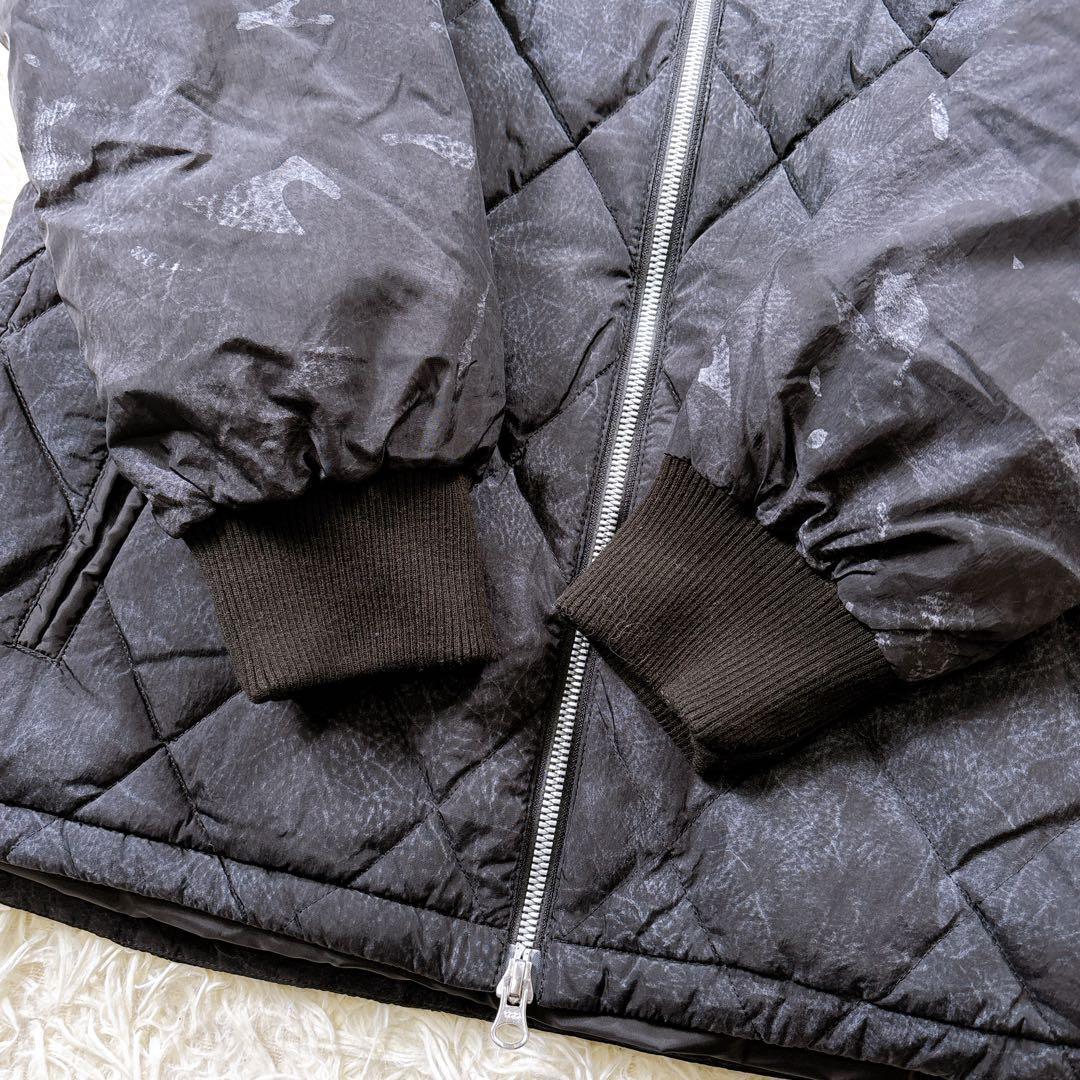 【サイズ3☆美品】ダンスウィズドラゴン　ダウンジャケット　2WAY 刺繍ワッペン