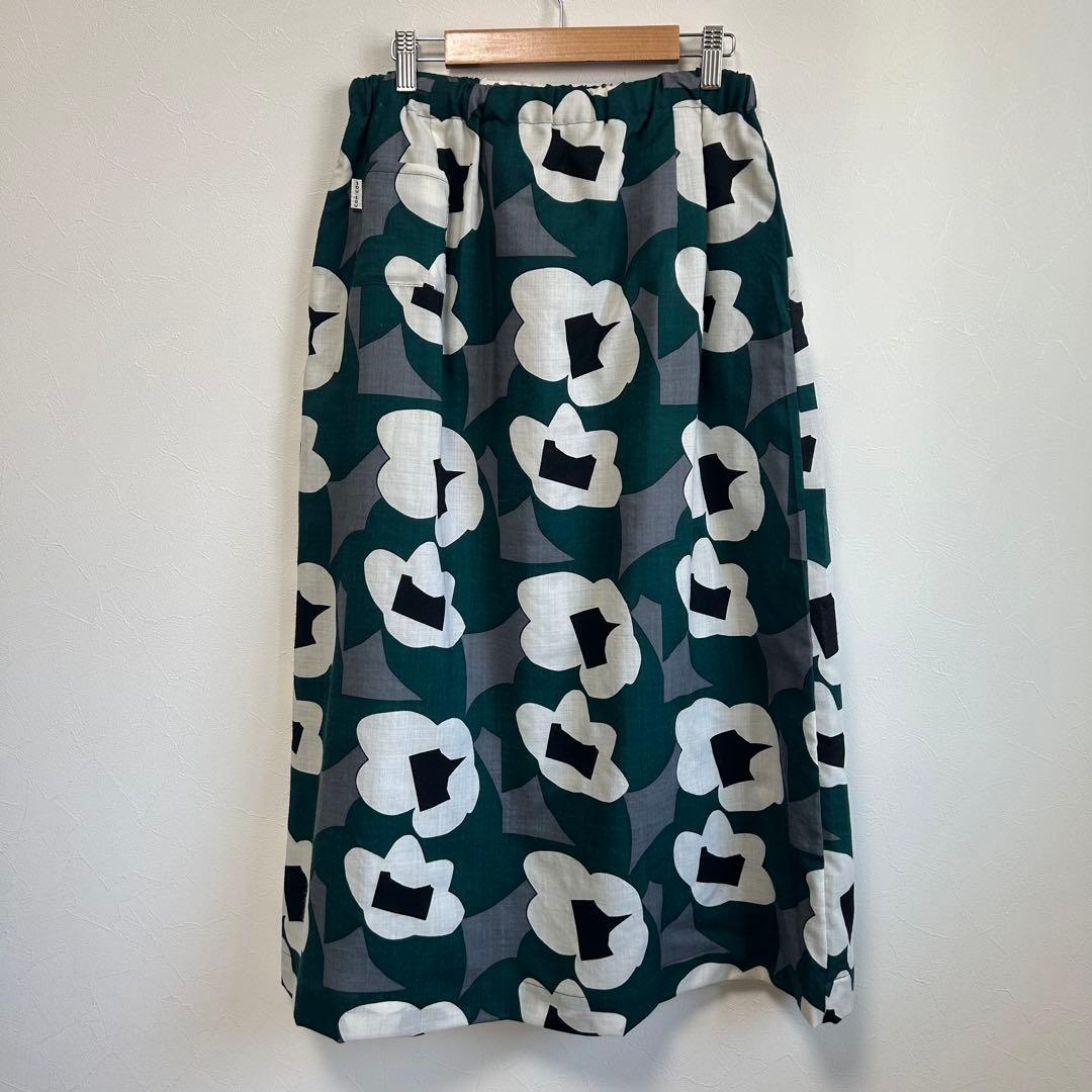 SOU・SOU モスリン スカート　双筒衣／ゆめ　和柄　京都製　日本