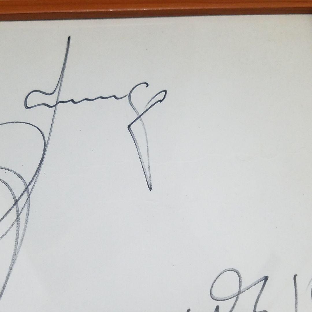 ラモス瑠偉 サイン色紙 カード サッカー 読売ヴェルディ Jリーグ