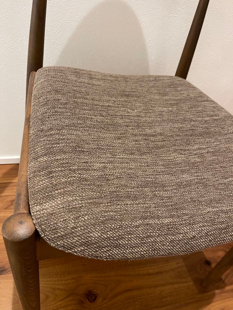 【ニトリ】Nコレクション　Nシールド　ダイニングチェア 北欧スタイル ブラウン