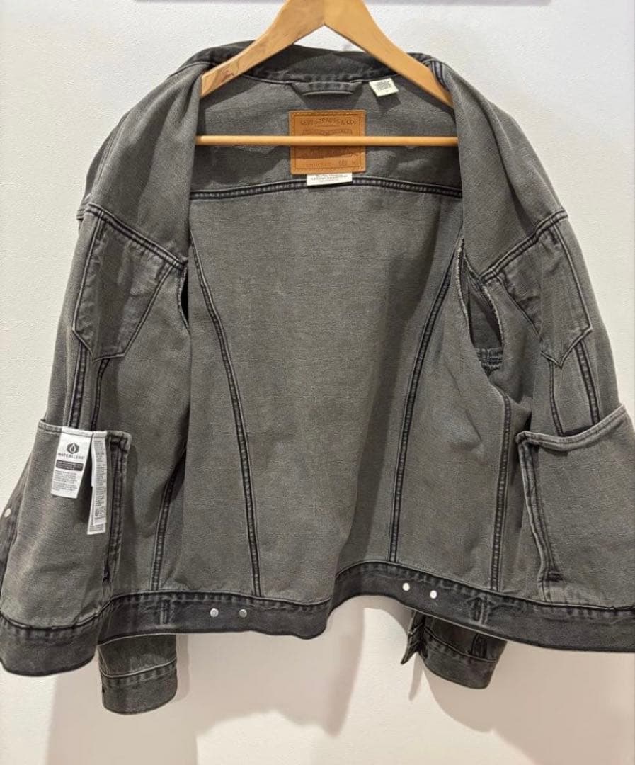 リーバイス　トラッカージャケット　ブラックデニム　ヴィンテージフィット　最終値下