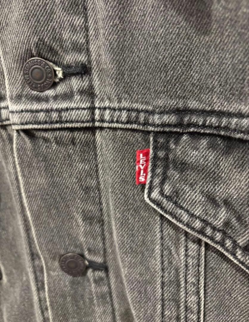 リーバイス　トラッカージャケット　ブラックデニム　ヴィンテージフィット　最終値下