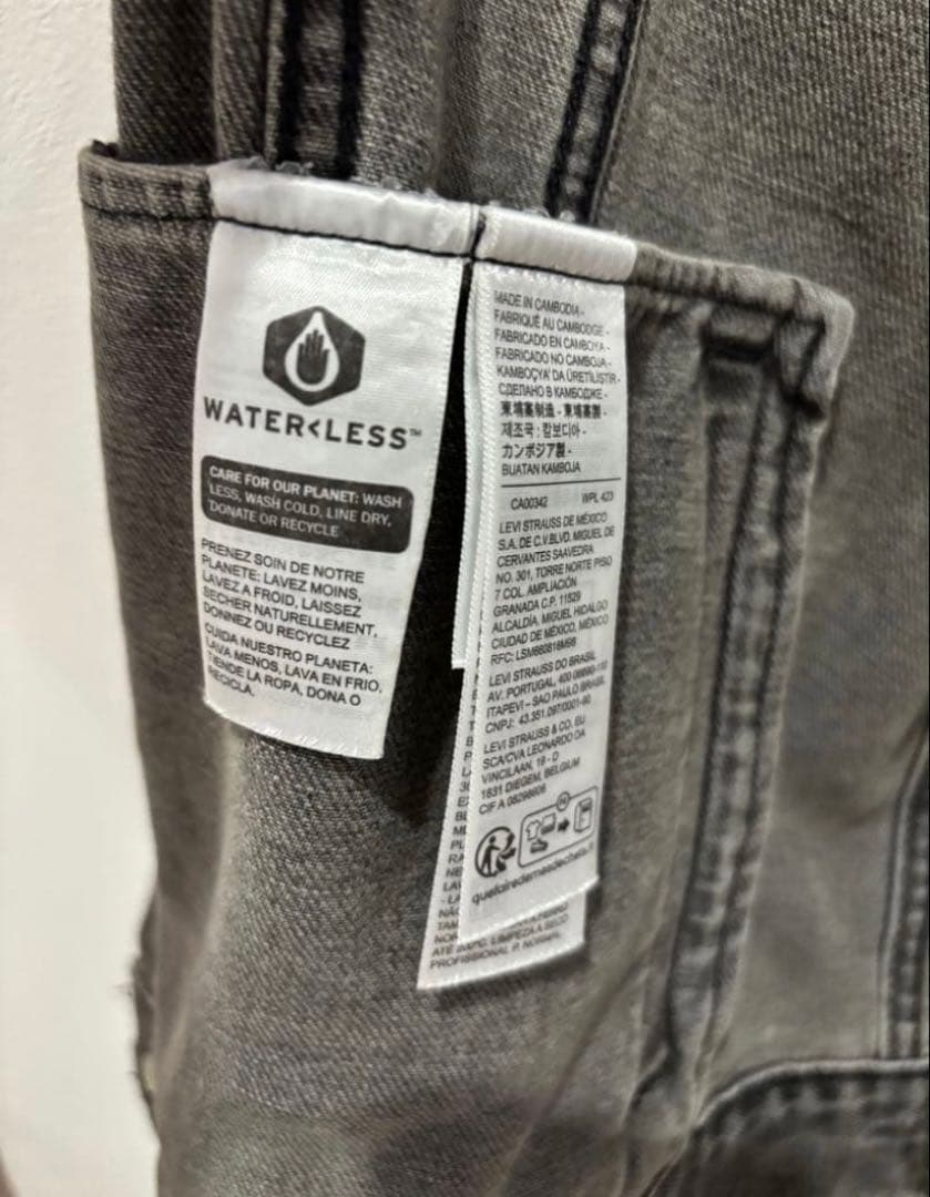 リーバイス　トラッカージャケット　ブラックデニム　ヴィンテージフィット　最終値下