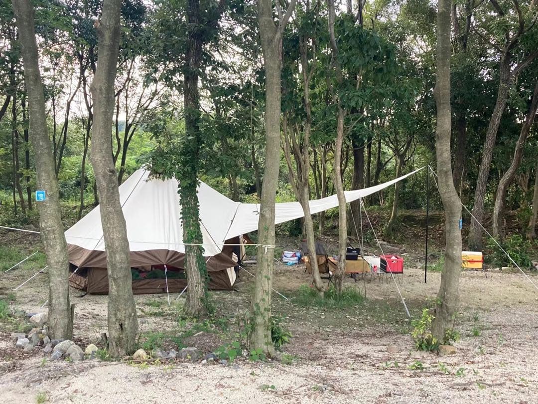 オガワ　グロッケ12 t/c 、タープペンタ4×4、PVCマルチシートの全セット