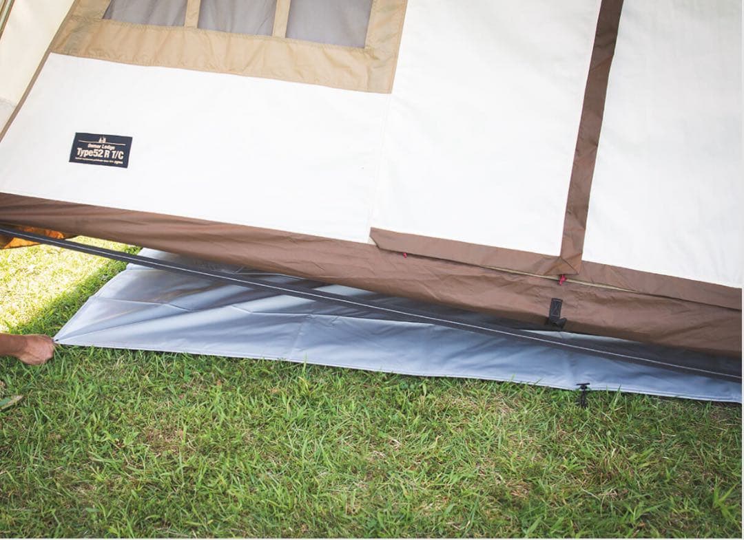 オガワ　グロッケ12 t/c 、タープペンタ4×4、PVCマルチシートの全セット