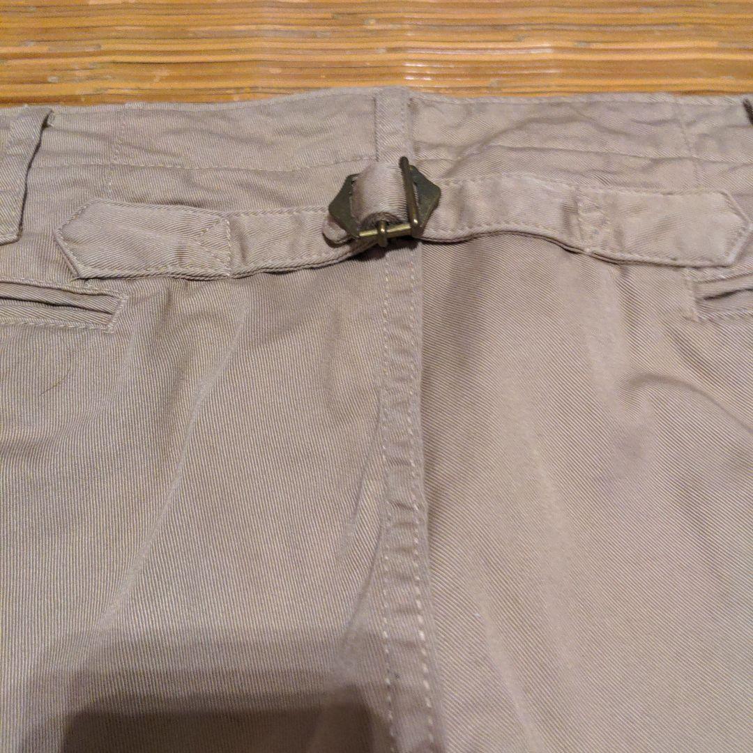 ベージュ チノパン ヴィズヴィム visvim 15 - メルカリ