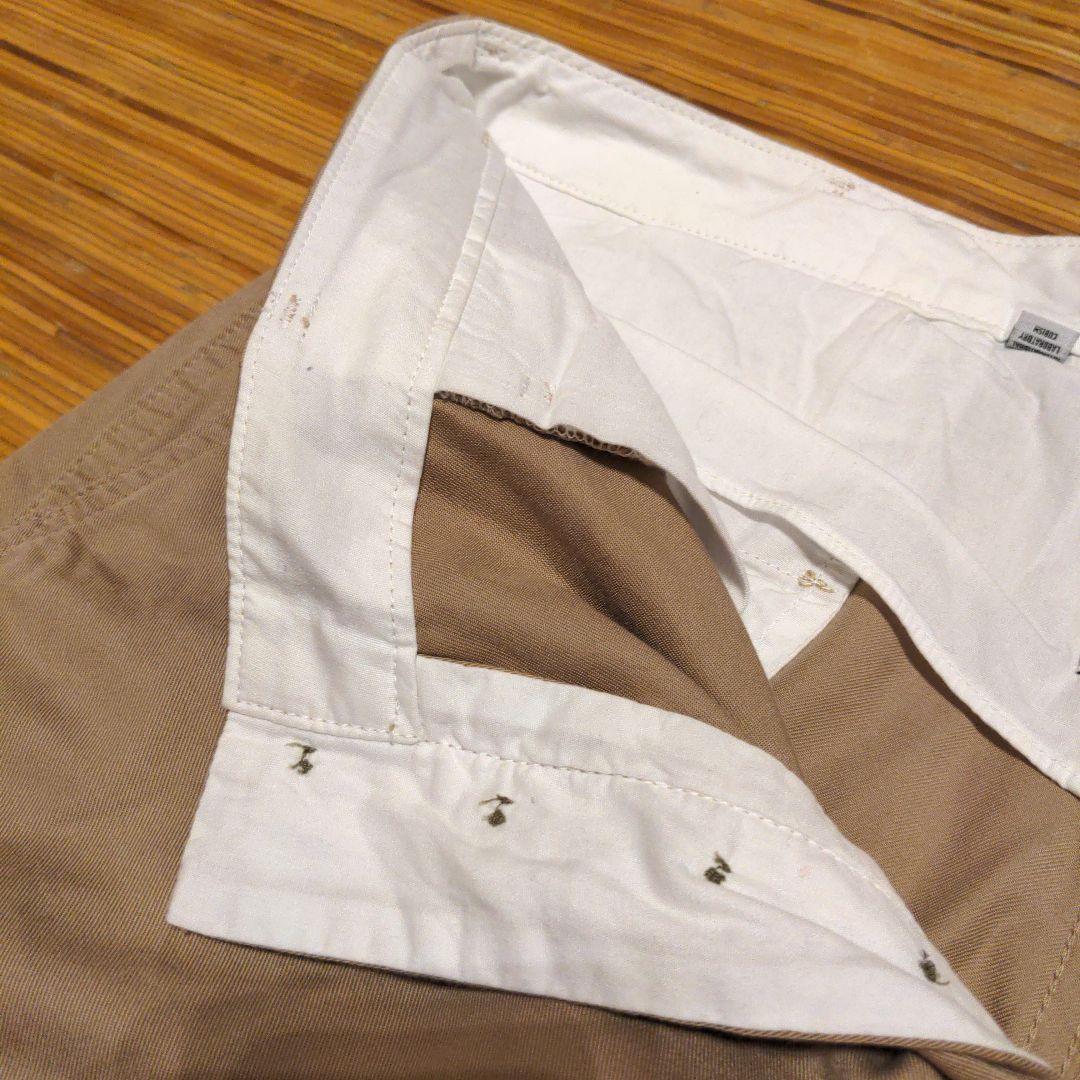 ベージュ チノパン ヴィズヴィム visvim 15 - メルカリ