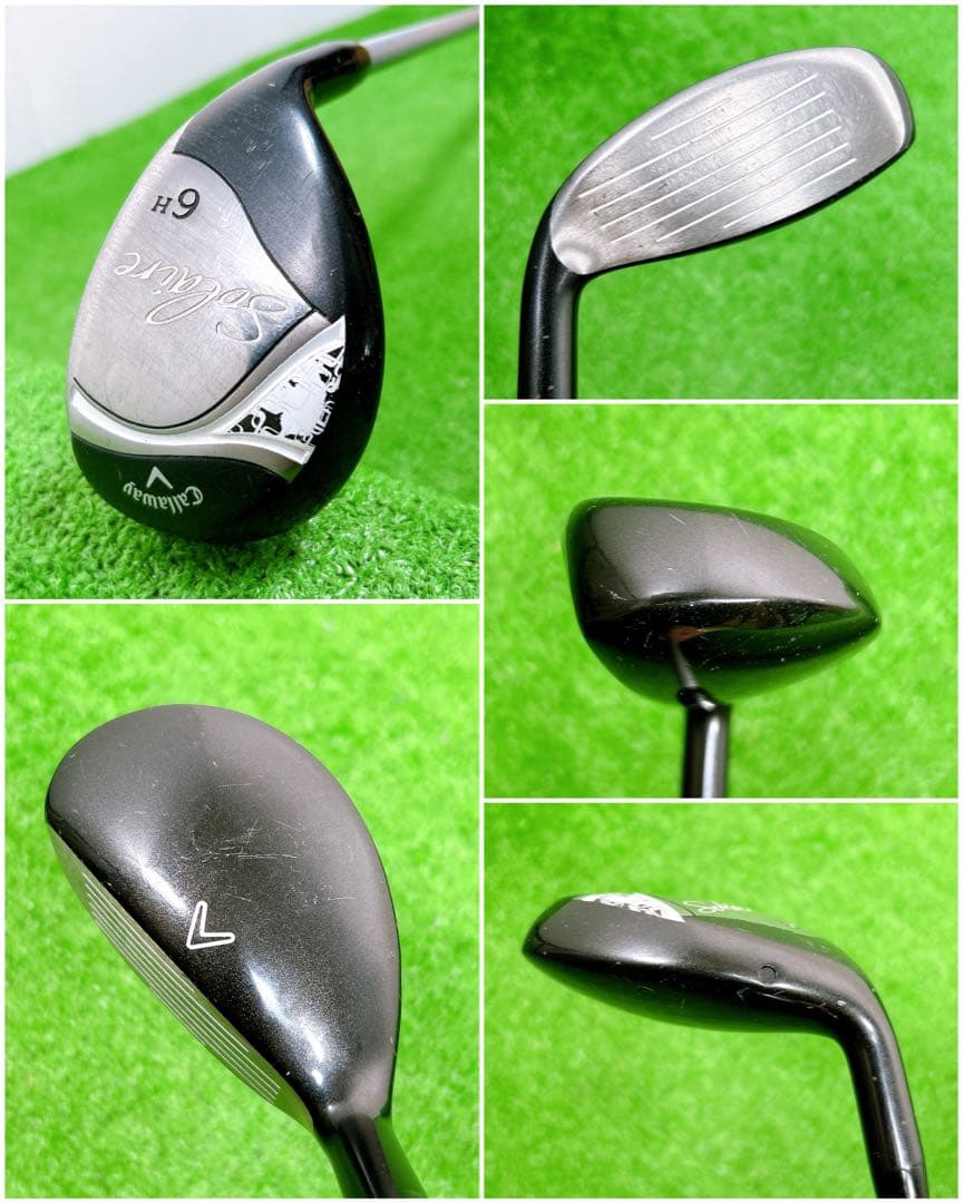 キャロウェイ ソレイユ レディースクラブセット7本 L 初心者 ワンサイダーPT