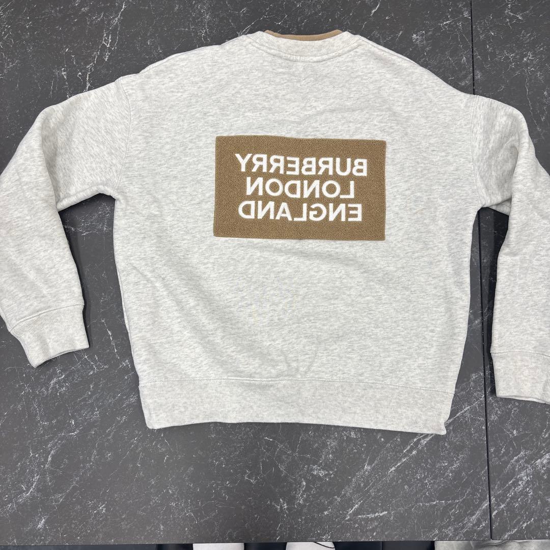 BURBERRY 裏起毛トレーナーセットアップ　12Y152㎝