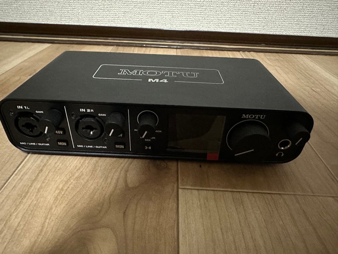 MOTU M4 4x4 USBオーディオインターフェイス 保証書付 - DTM・DAWお 得