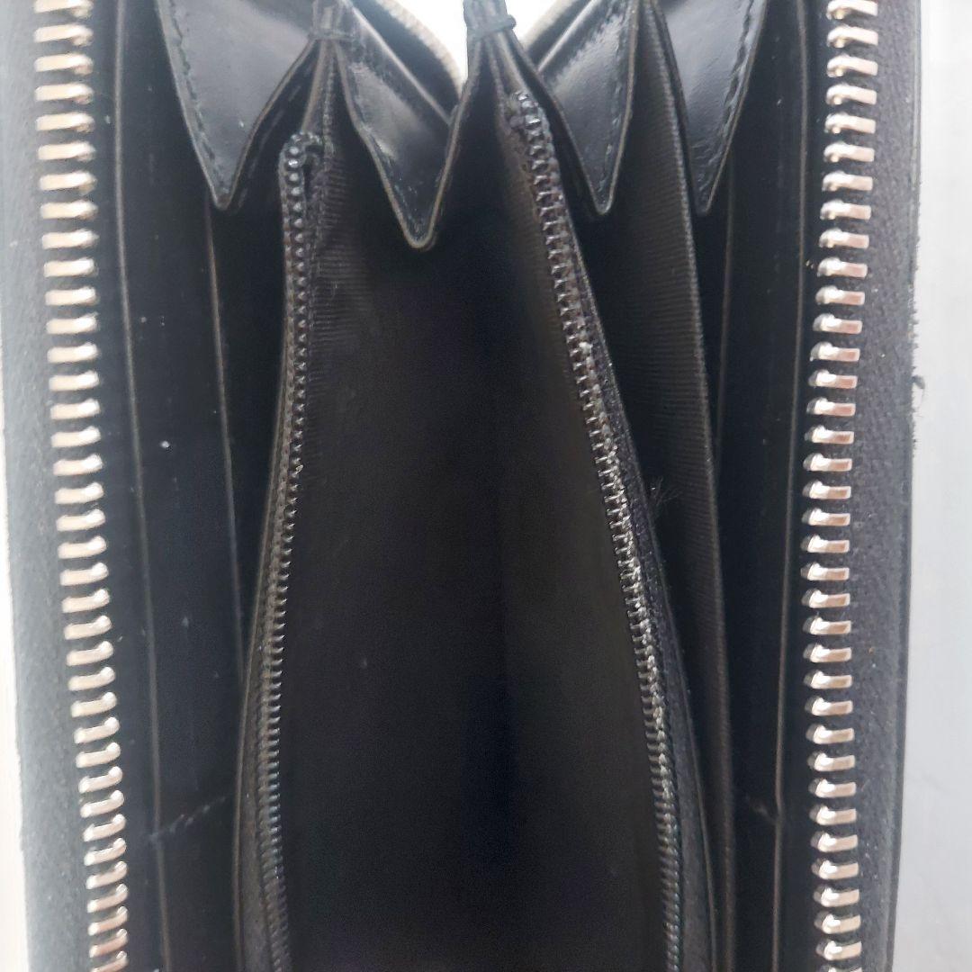 ☆美品☆GUCCI GGスプリーム レザー ラウンドファスナー 虎　長財布