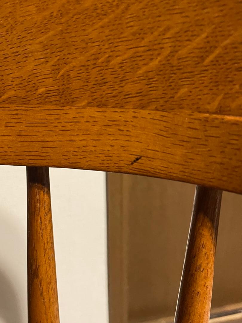 柏木工 アームチェア ダイニングチェア ヴィンテージ ウッドチェア