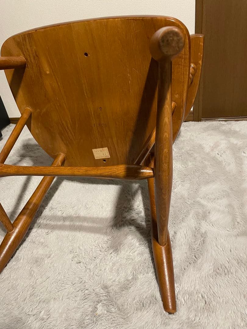 柏木工 アームチェア ダイニングチェア ヴィンテージ ウッドチェア