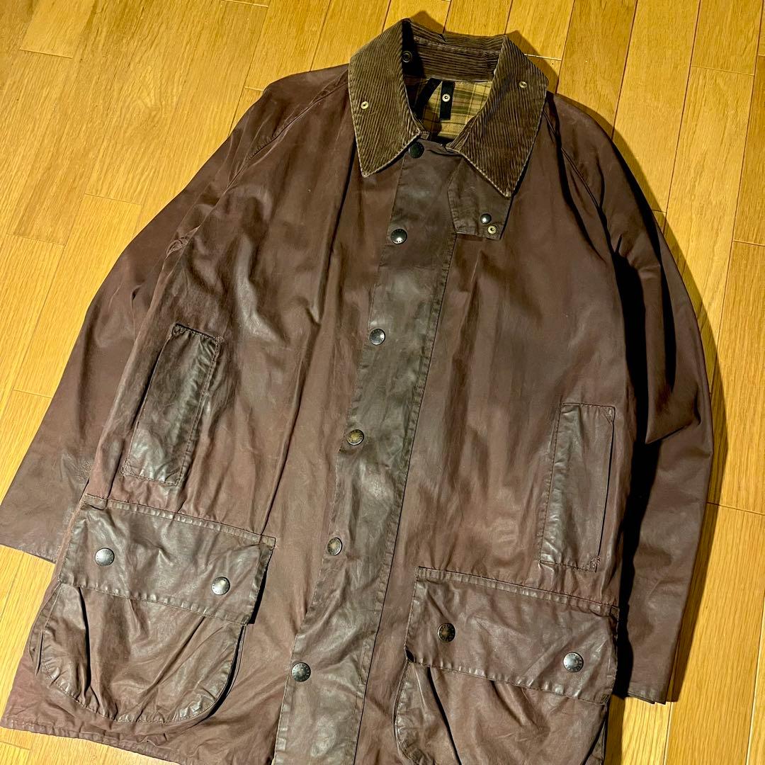 Barbour 90s BEAUFORT ブラウン オイルドENGLAND