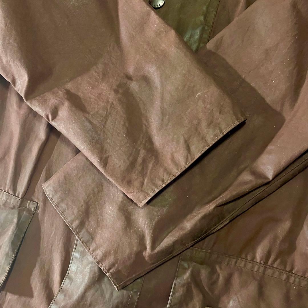 Barbour 90s BEAUFORT ブラウン オイルドENGLAND