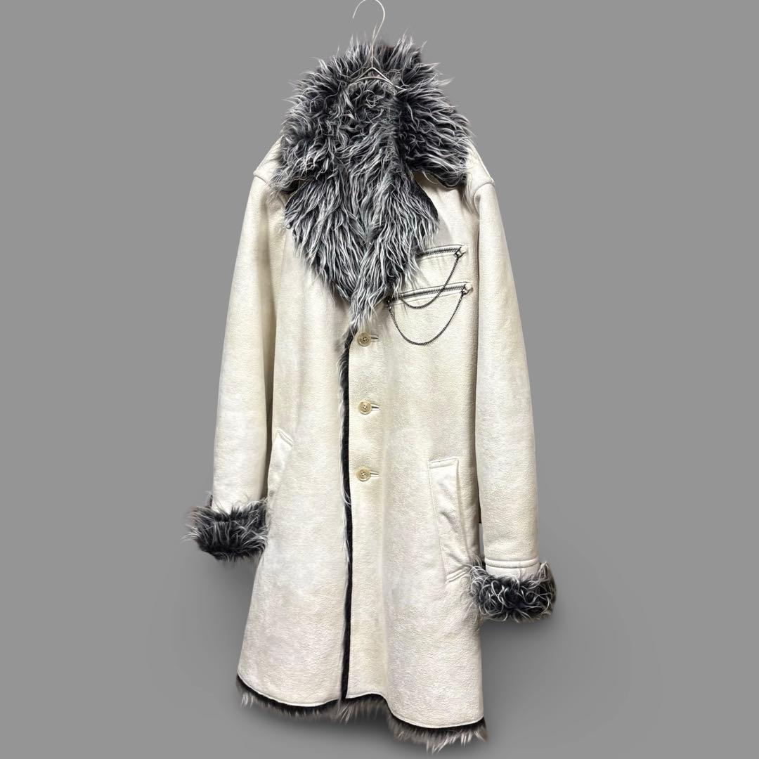 Rare 00s Archive semanticdesign Fur Coat - メルカリ