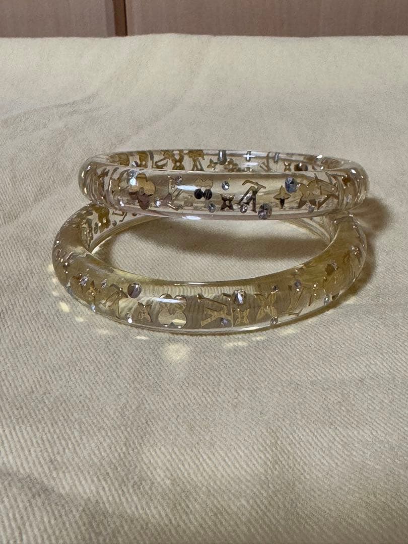 専用LOUIS VUITTON アンクルージョン バングル 美品 ２個セット