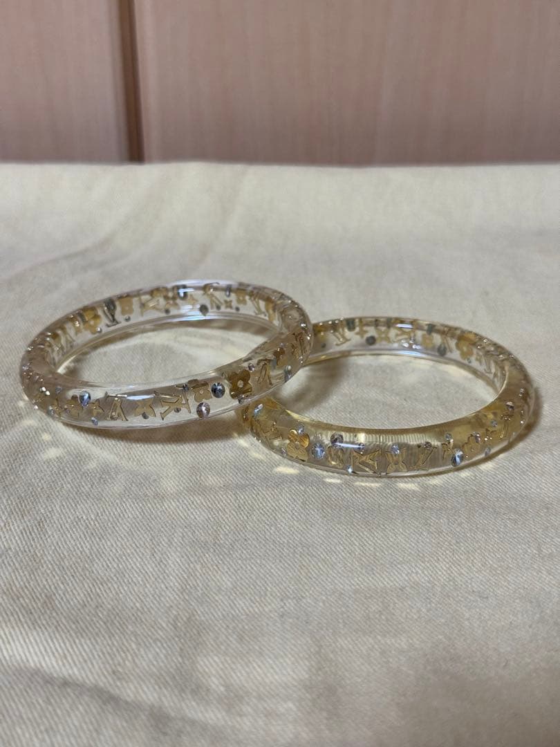 専用LOUIS VUITTON アンクルージョン バングル 美品 ２個セット