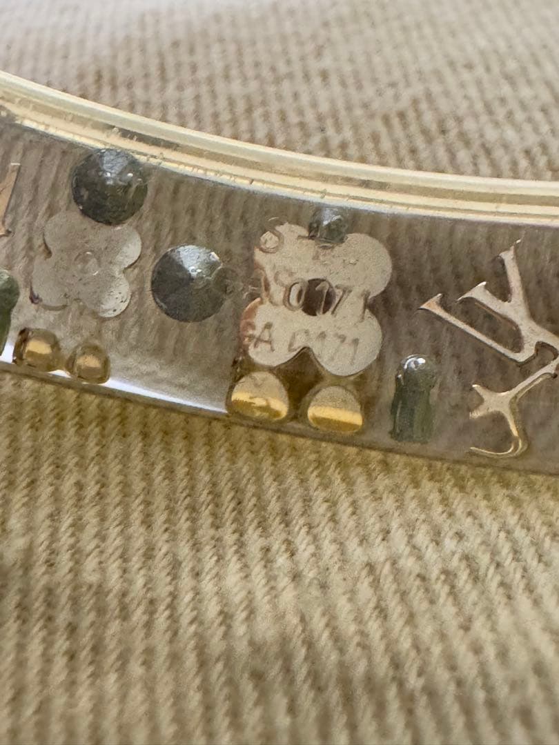 専用LOUIS VUITTON アンクルージョン バングル 美品 ２個セット